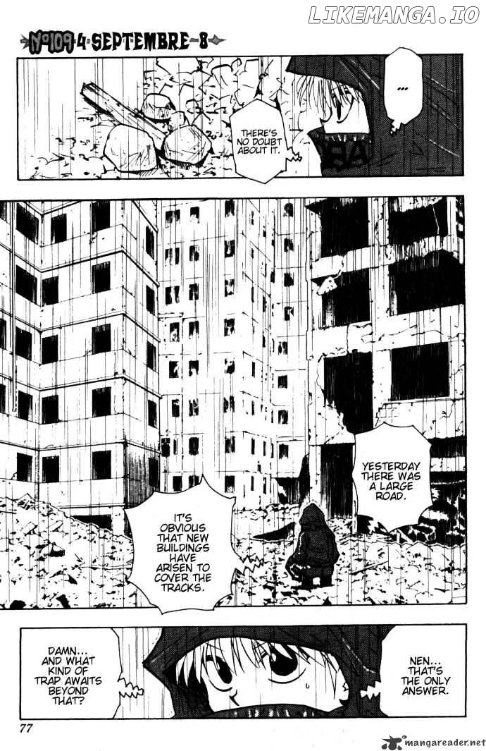 Hunter x Hunter, Chapter 109 image 01
